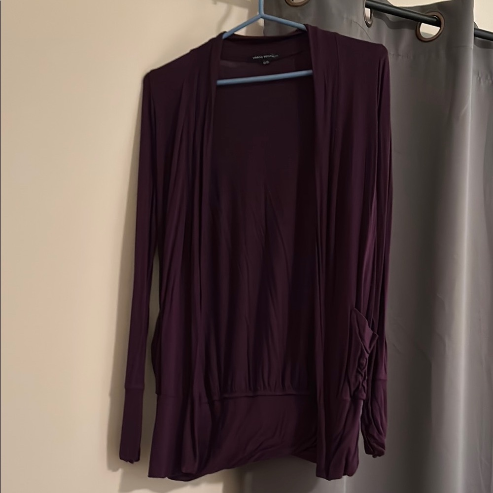 5/$25 Purple Open Front Cardigan